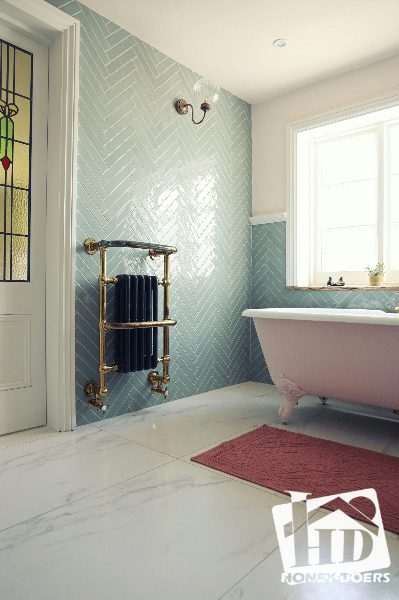 Twin cities bathroom floor remodel